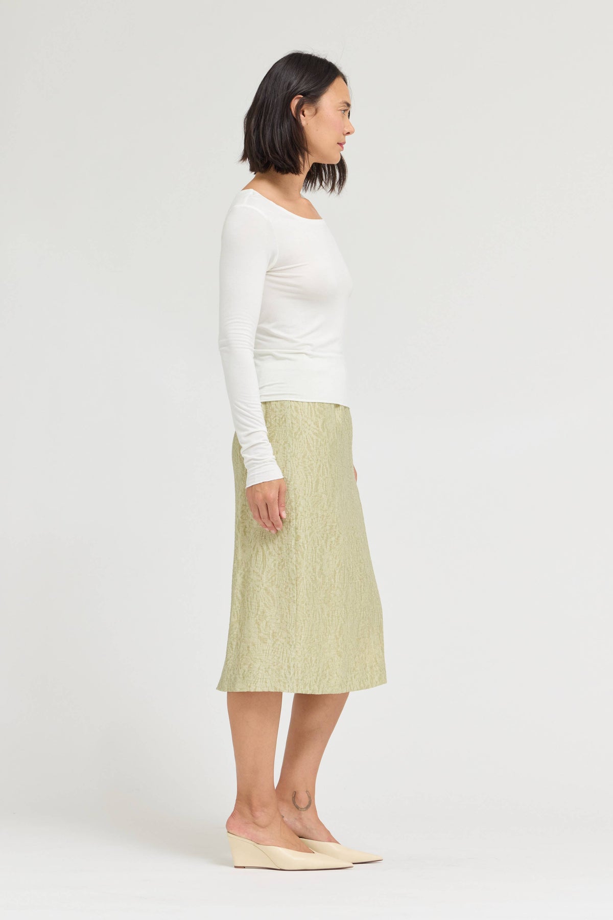 Lightweight Wide Neck Modal Jersey Top