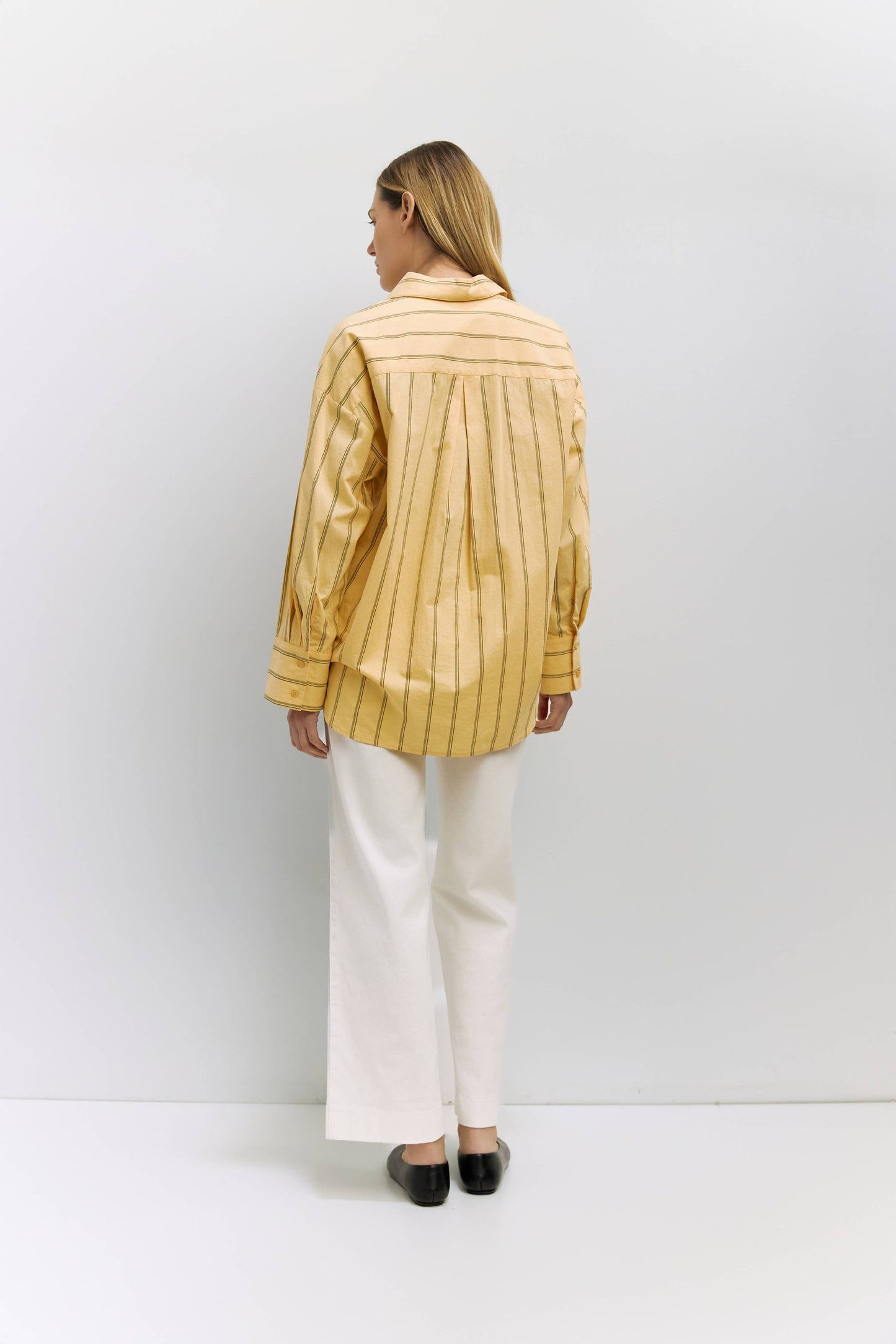 Striped Button-Down Shirt