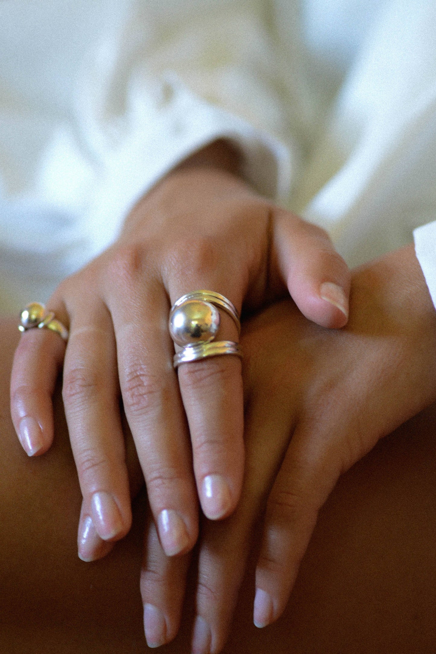 Sterling Silver Dome Ring