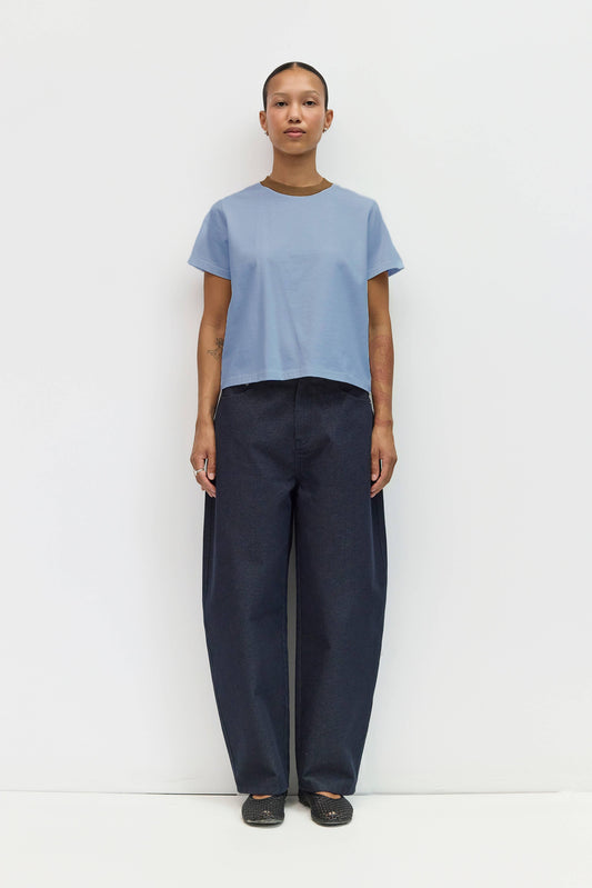 Contrast Neckband Everyday Tee