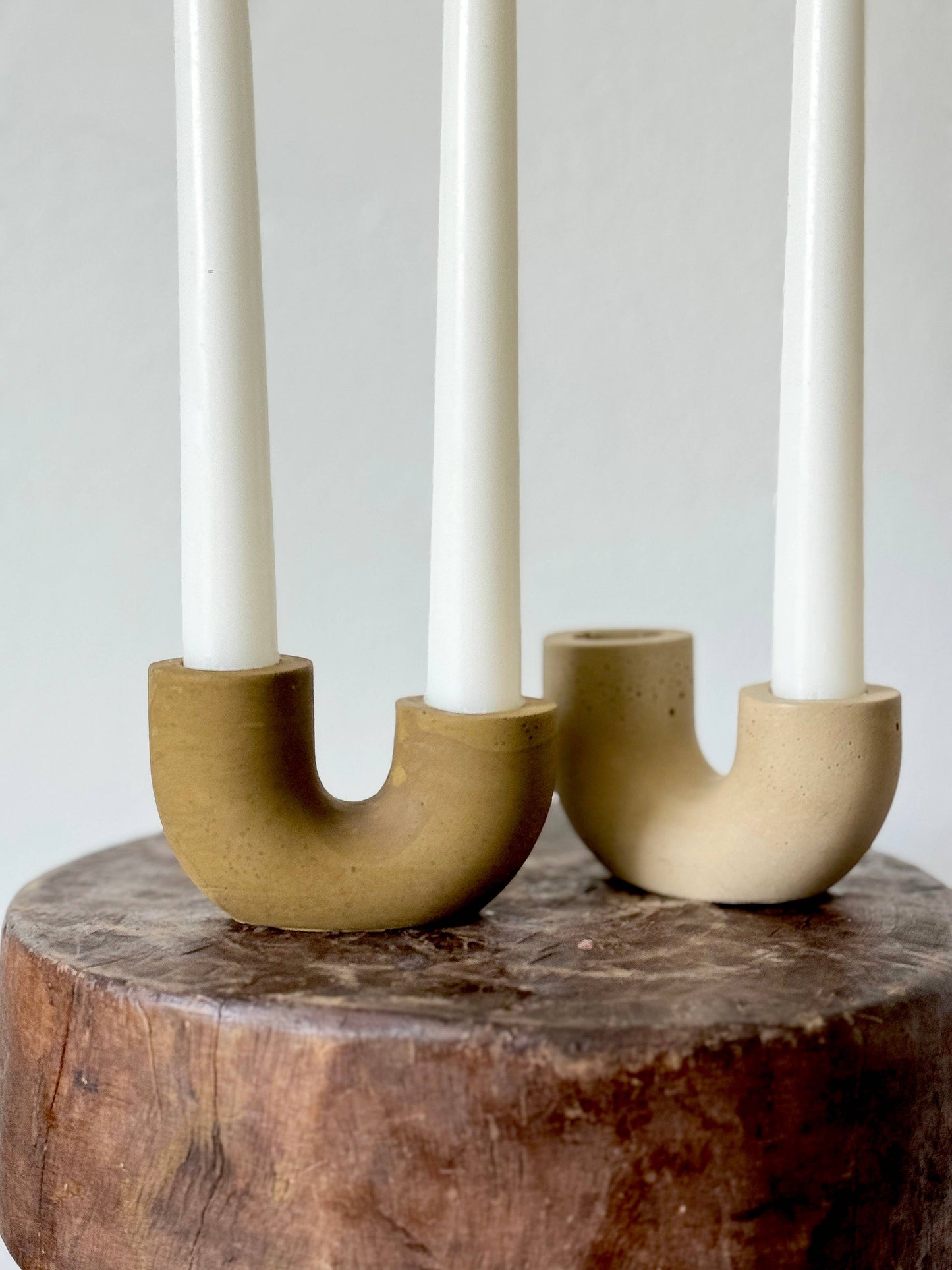 Double Taper Candle Holder
