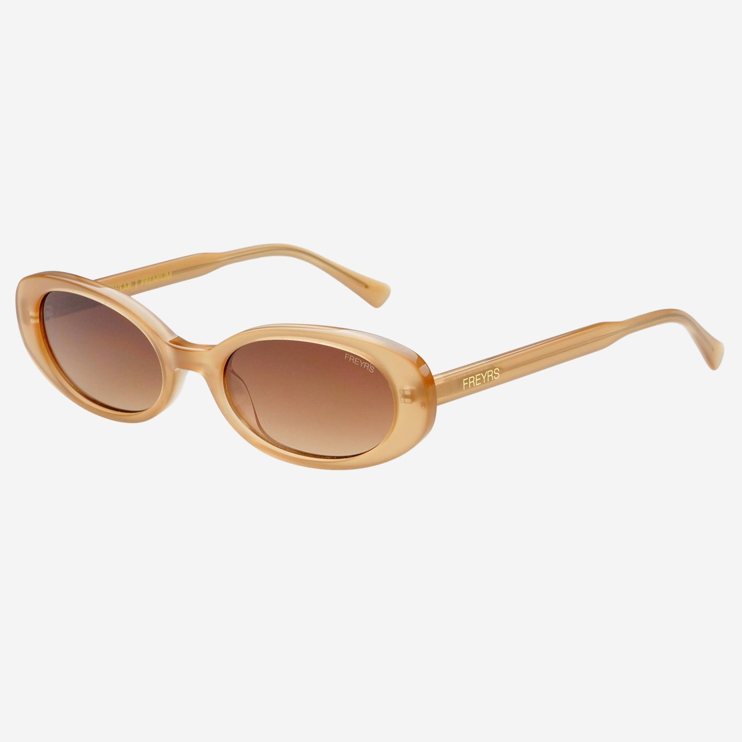 Mimi Sand Oval Sunglasses