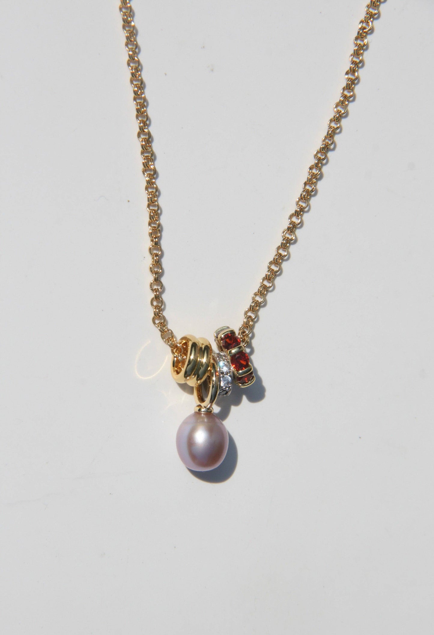 Mixed Charm Layered Necklace