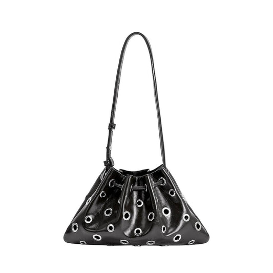 Paloma Black Recycled Vegan Shoulder Bag