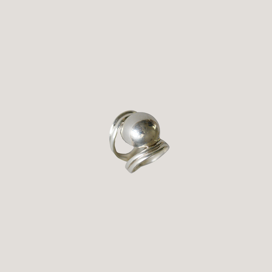 Sterling Silver Dome Ring