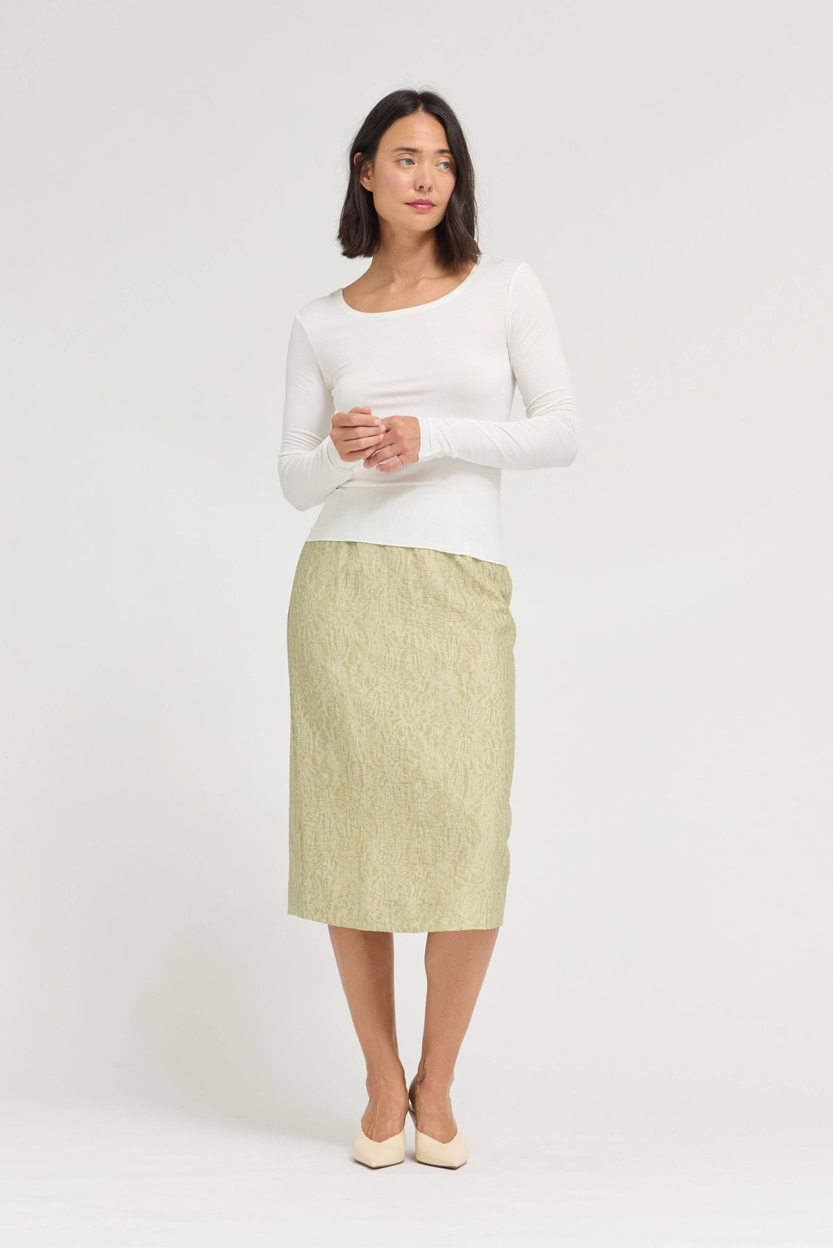 Lightweight Wide Neck Modal Jersey Top