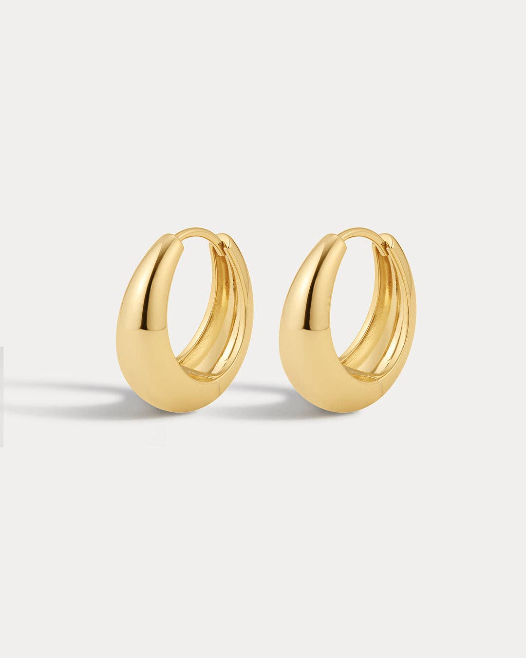 Gold Marbella Hoops