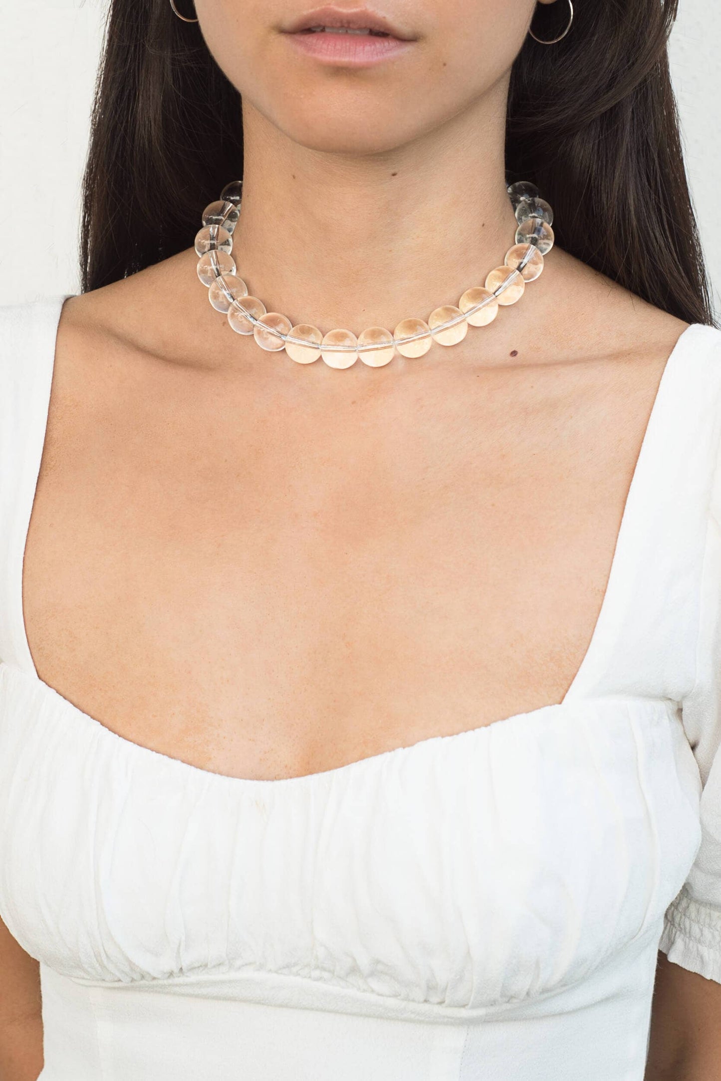 Clear Quartz Yona Collar Necklace