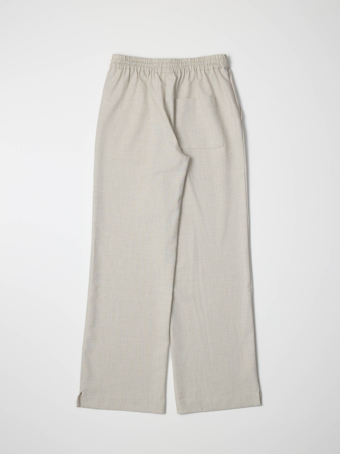 Pull-On Wide Leg Trouser Pant
