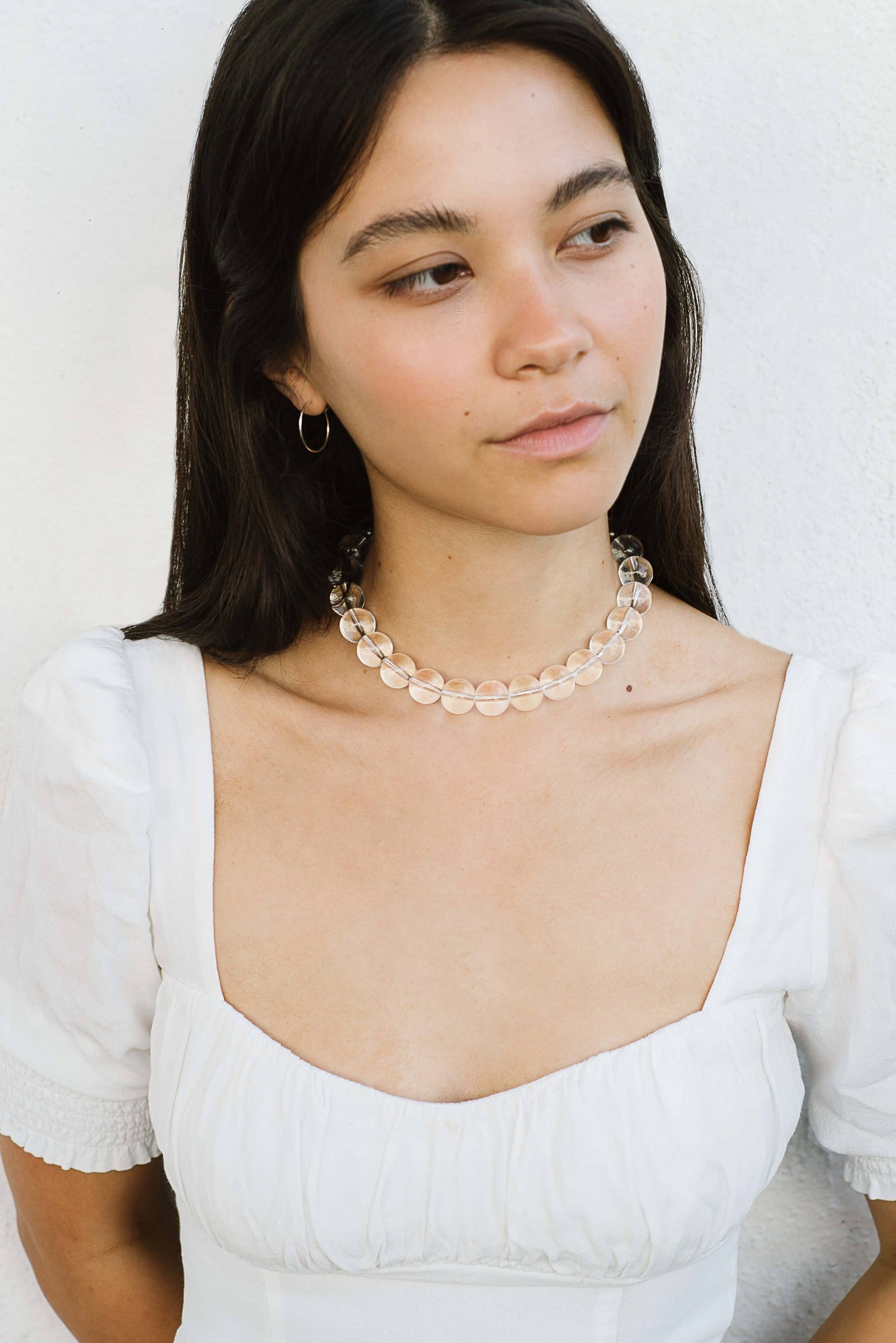 Clear Quartz Yona Collar Necklace
