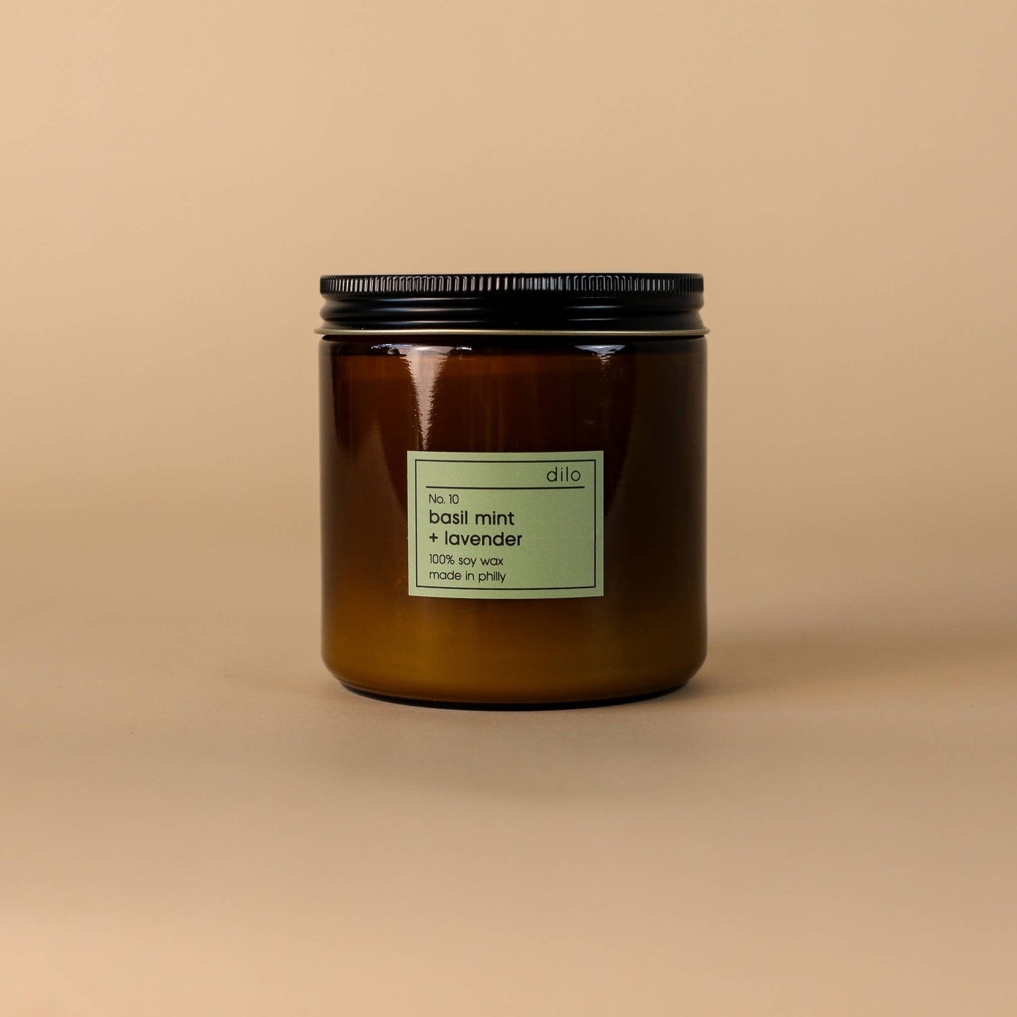 No. 10 Basil Mint + Lavender Candle 12.5oz + 7.5oz
