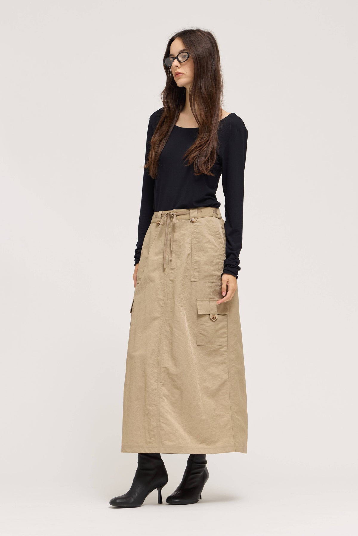 Lightweight Wide Neck Modal Jersey Top