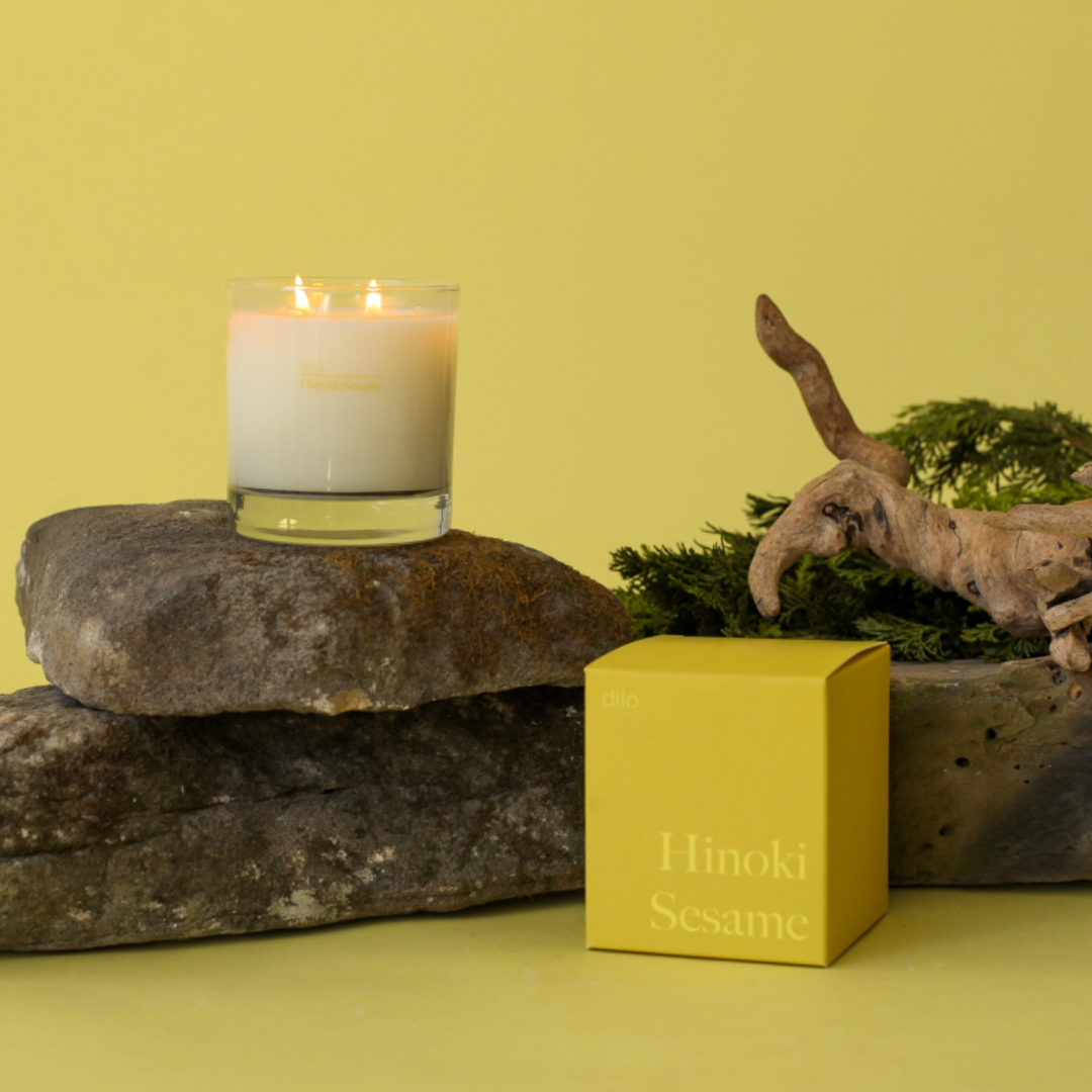 Hinoki Sesame Soy Candle