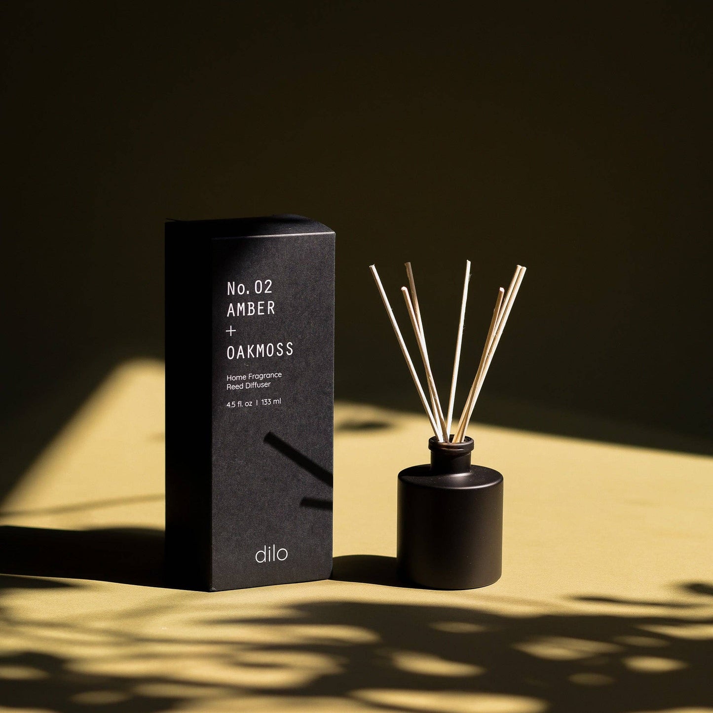 No. 02 Amber + Oakmoss Reed Diffuser SHADES Collection