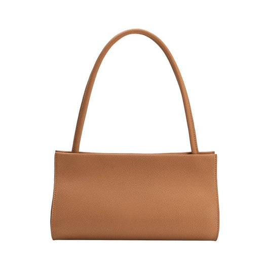 Ryleigh Tan Recycled Vegan Leather Shoulder Bag