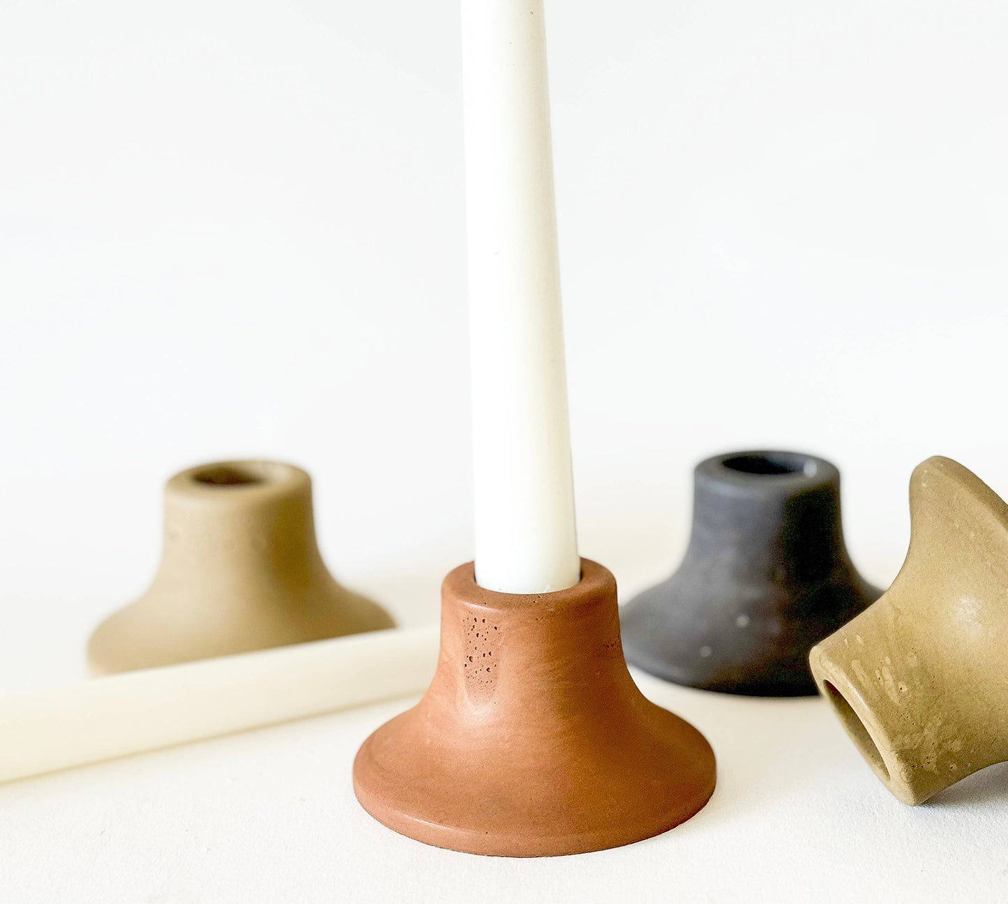 Short Taper Candle Holder | Candlestick Holder