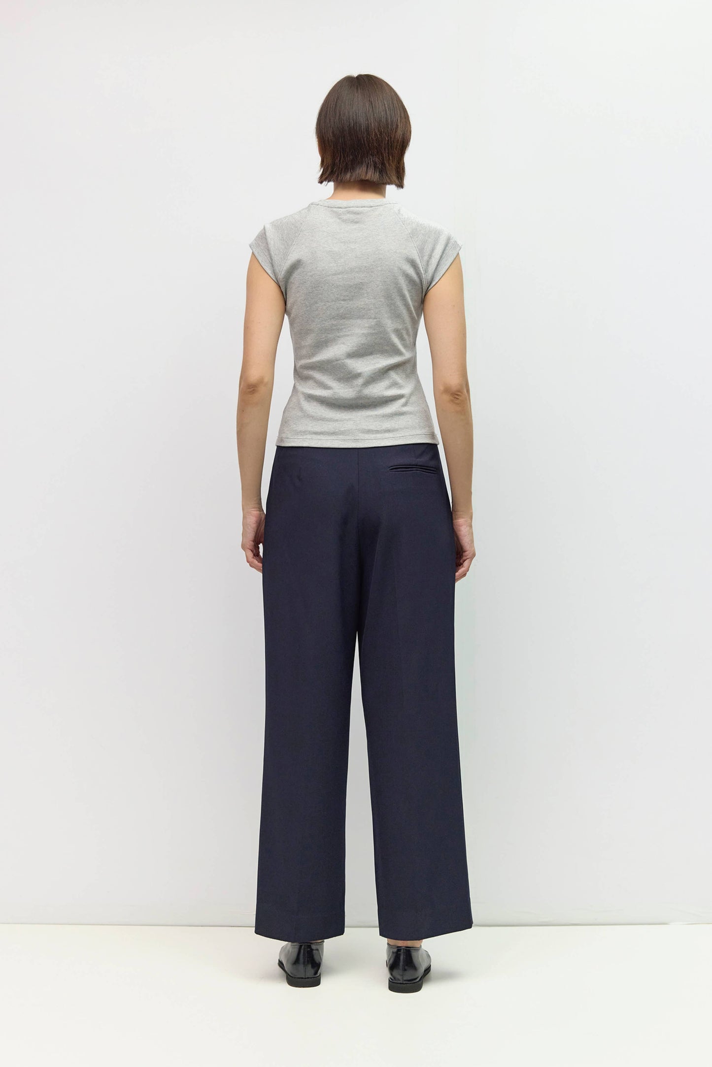 Raglan Cap Sleeve Cotton Tee