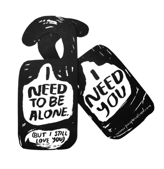 Alone Time Door Hanger by People I've Loved