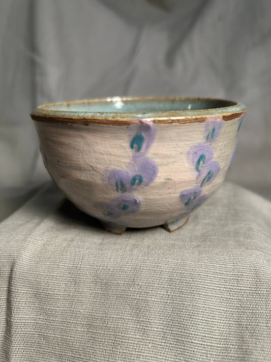 Small Flora Ceramic Stoneware Bowl