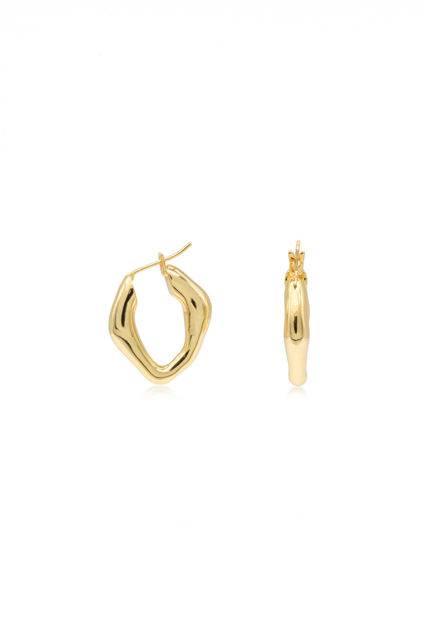Gold Liv Hoop Earring