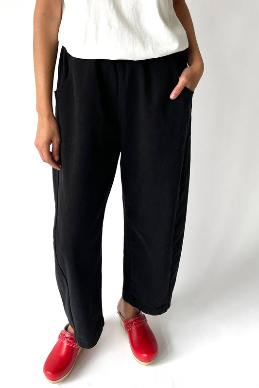 Black Canvas Arc Pants