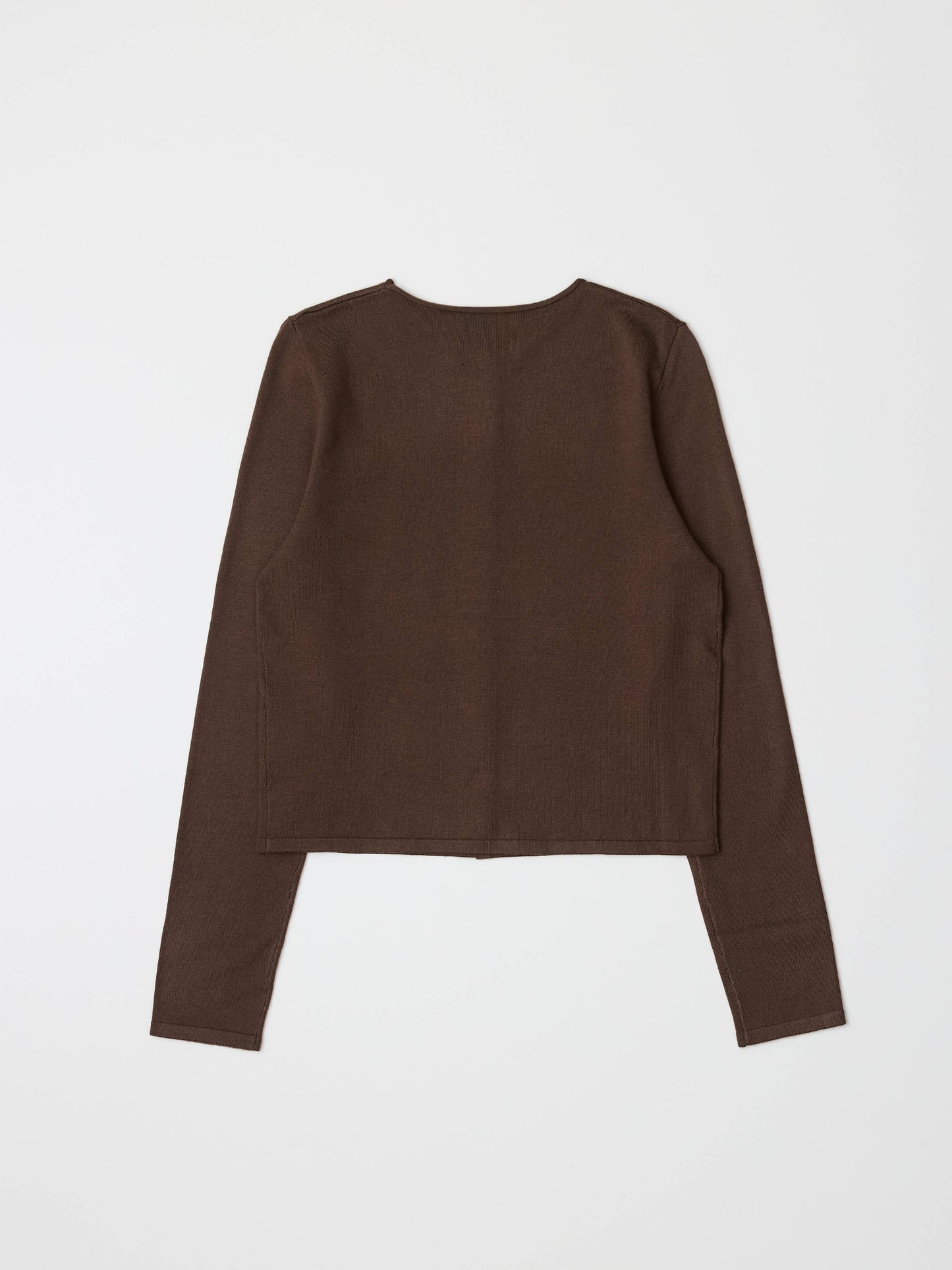 Rollneck Fitted Cardigan