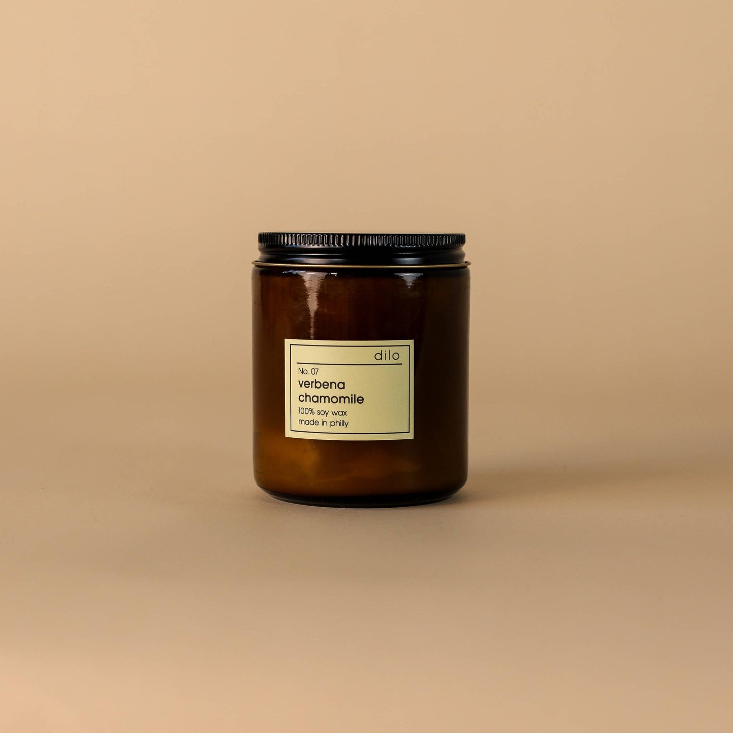 No. 07 Verbena Chamomile Soy Candle 12.5oz + 7.5oz