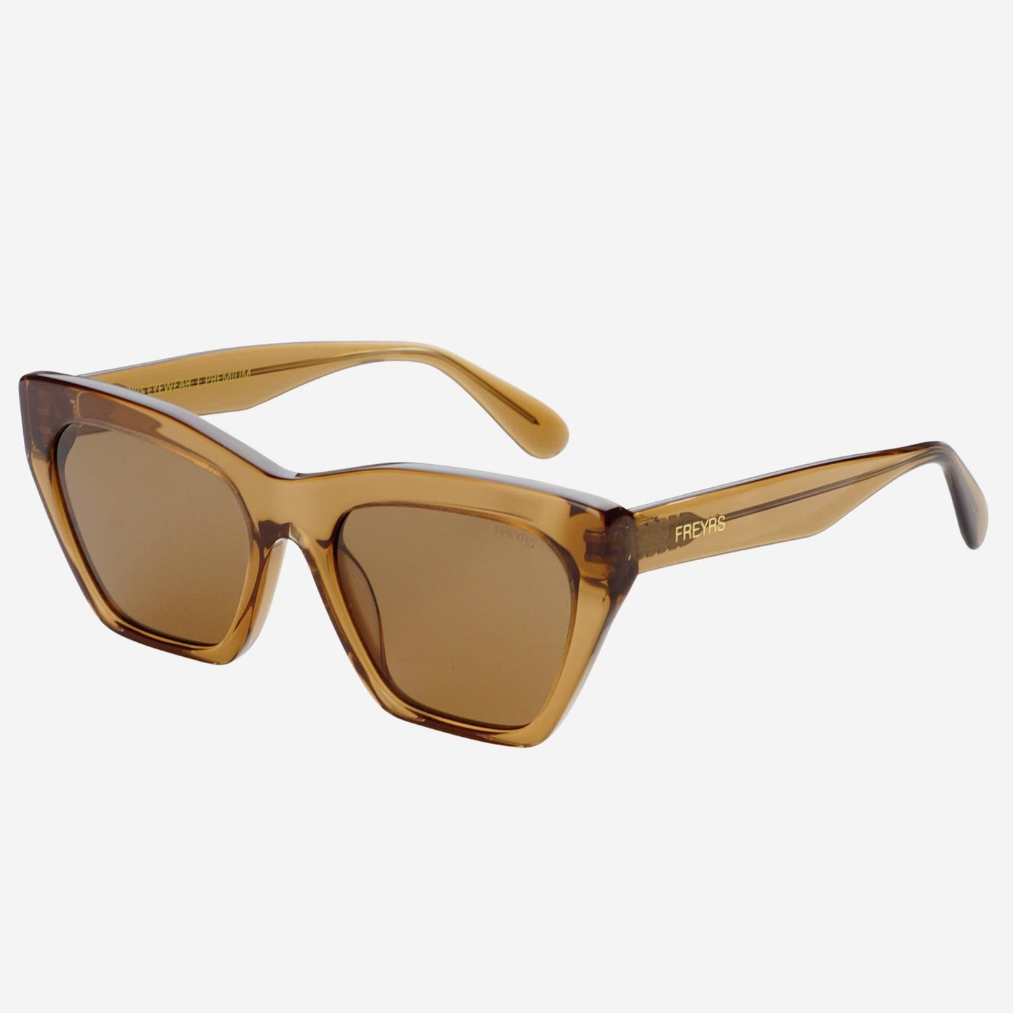 Gia Brown Cat Eye Sunglasses