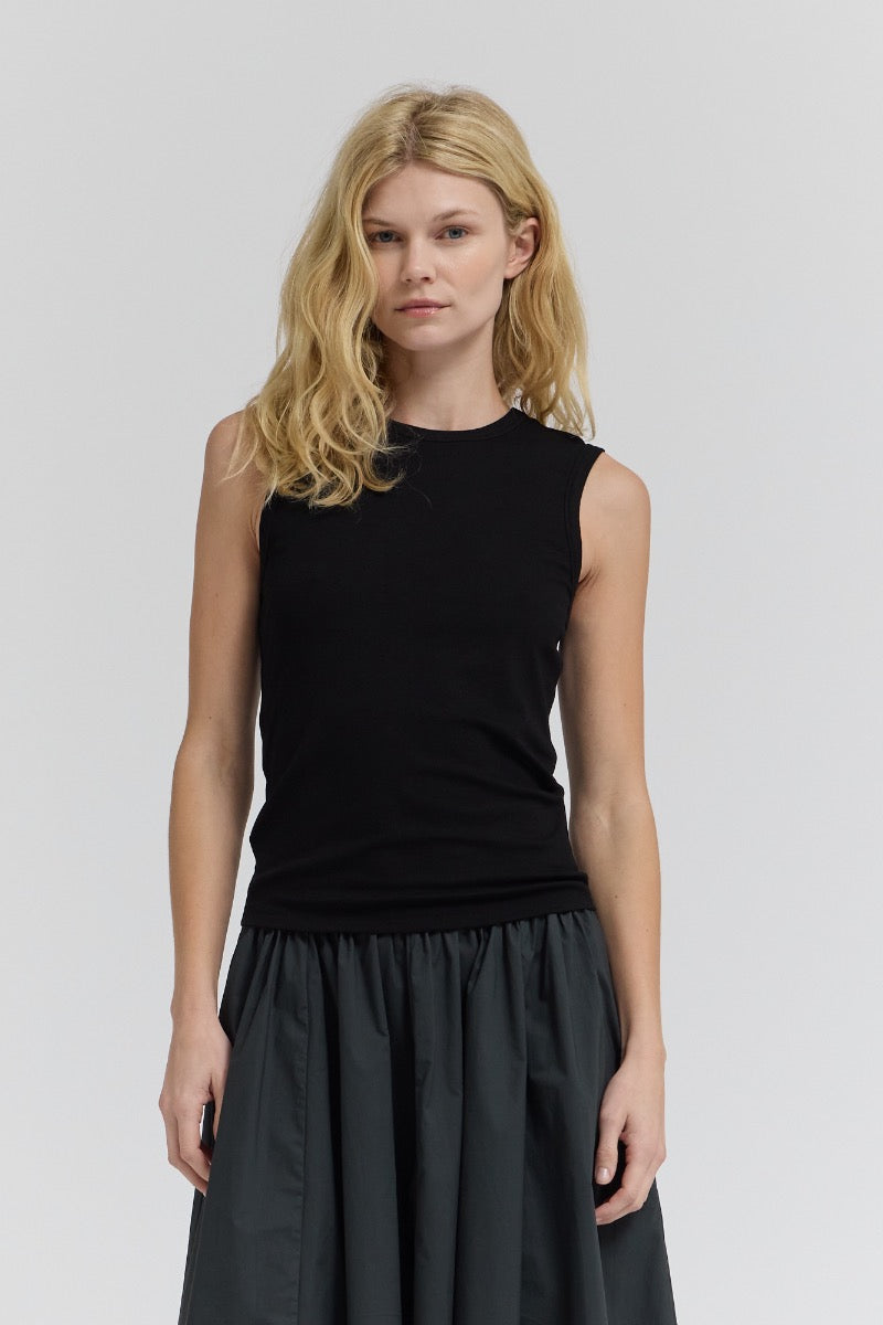 Wide Shoulder Seam Back Tank