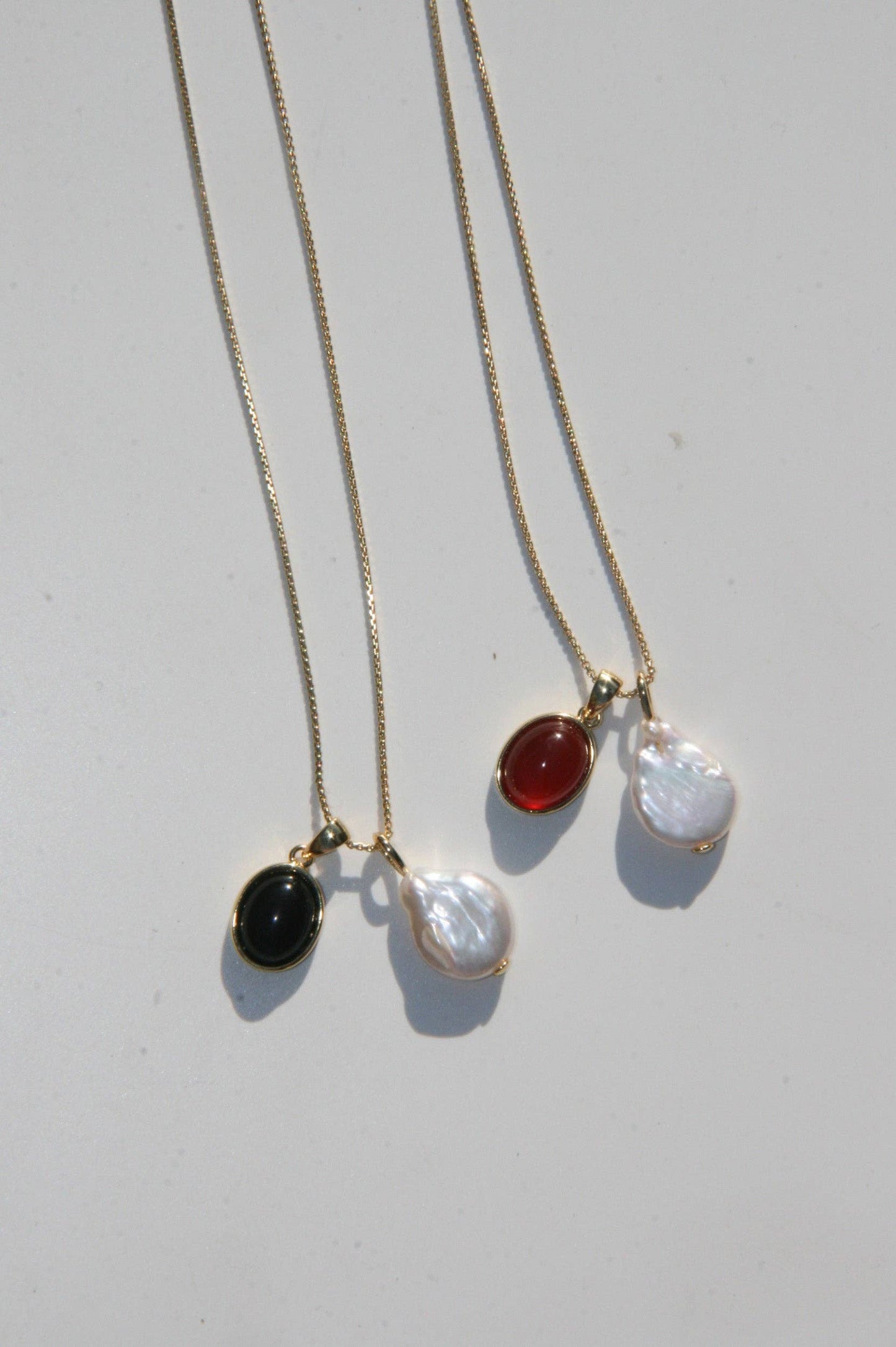 Onyx Pendant Necklace