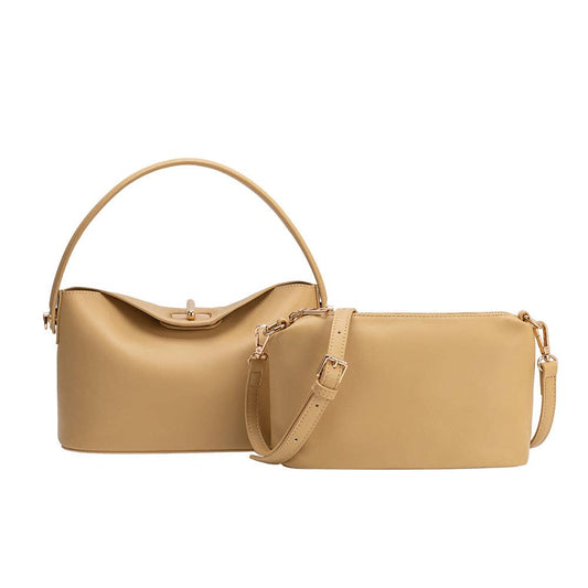 Lana Wheat Vegan Leather Bag