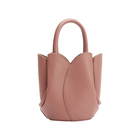 Tulip Mini Rose Top Handle Bag