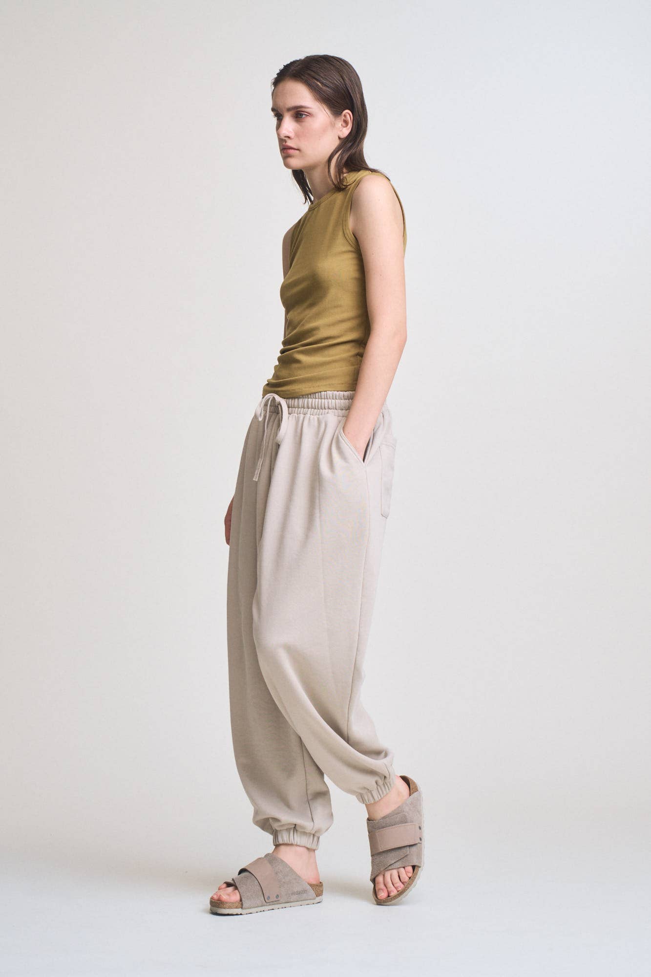 Wide Shoulder Seam Back Tank