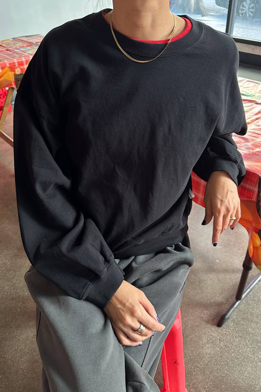 Cali Cotton Jersey Sweatshirt