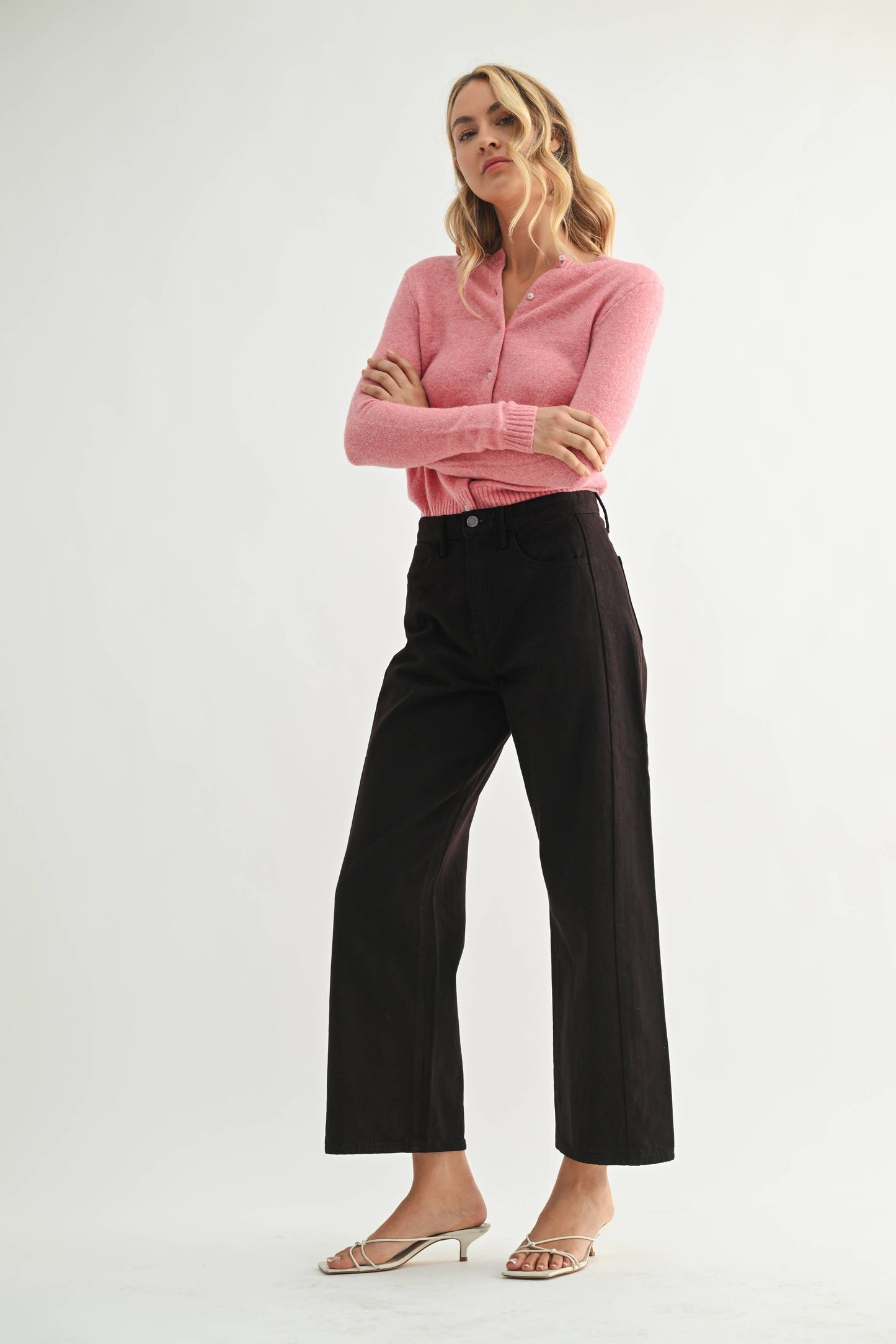 Dark Roast Barrel Jean Twist - 100% Cotton