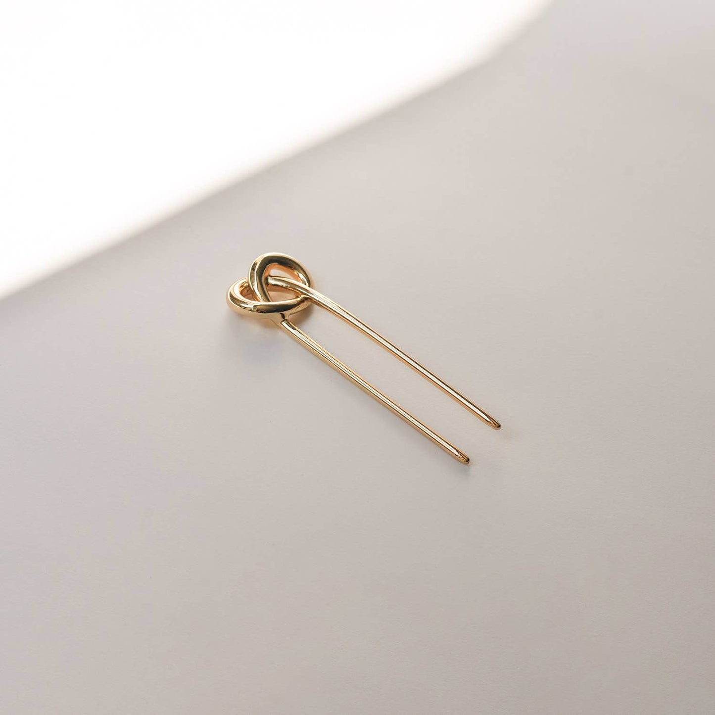 Gold Knot-shaped Hair Stick