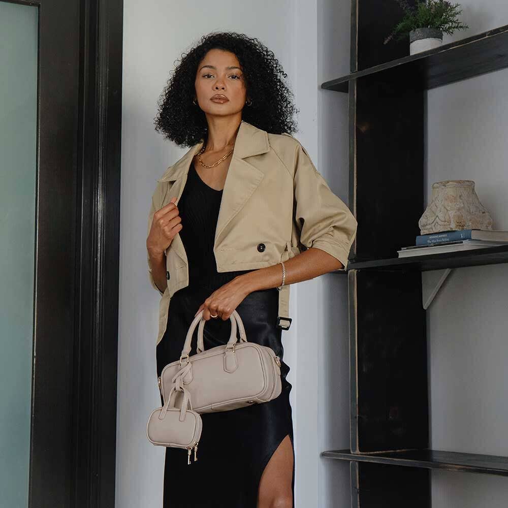 Eden Saddle Recycled Vegan Top Handle Bag