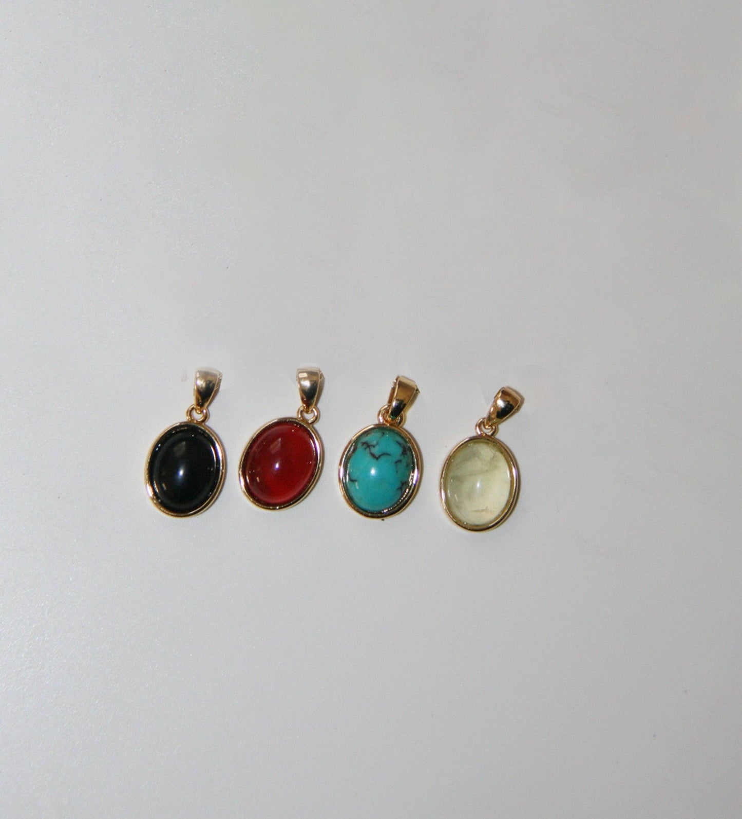 Onyx Pendant Necklace