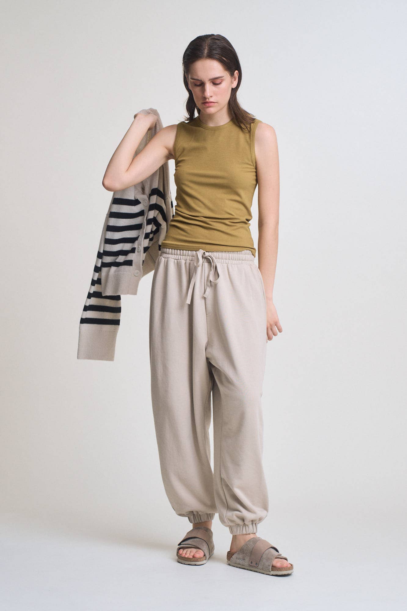 Wide Shoulder Seam Back Tank