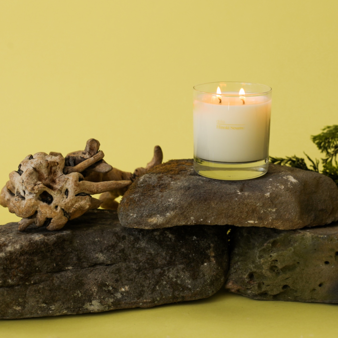 Hinoki Sesame Soy Candle