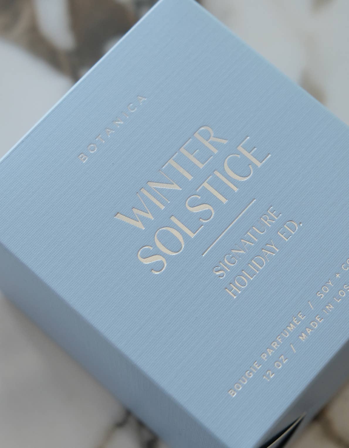 Winter Solstice Holiday Candle