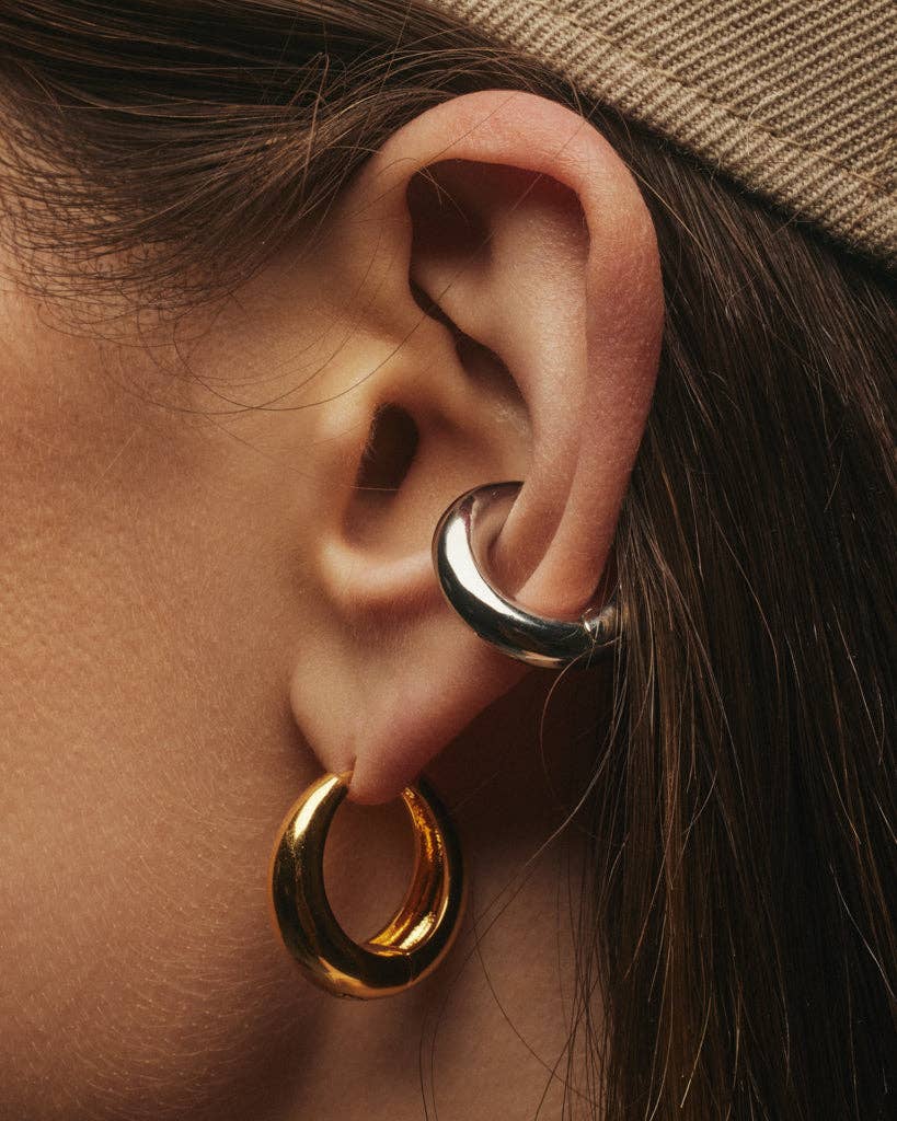Gold Marbella Hoops