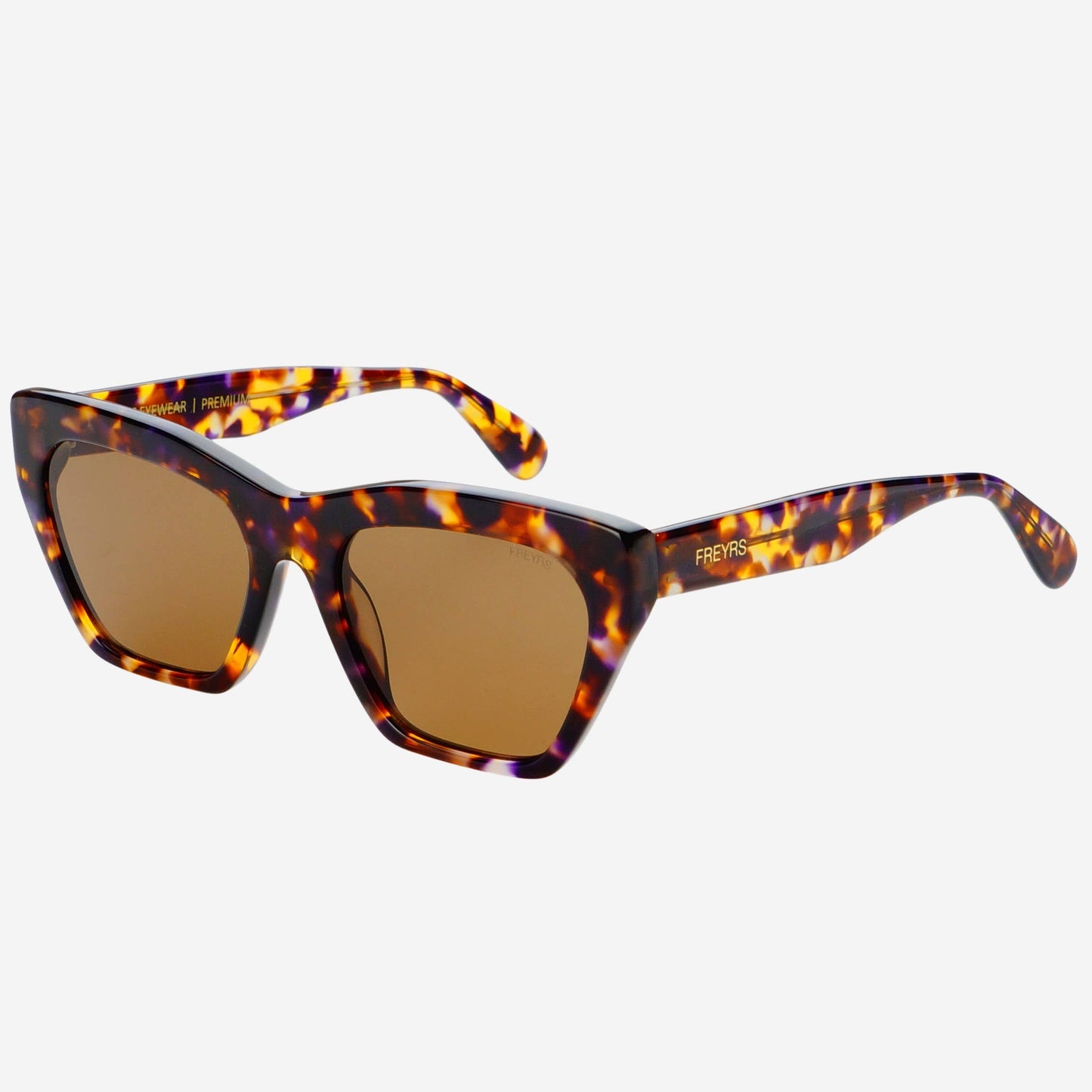 Gia Tortoise Cat Eye Sunglasses