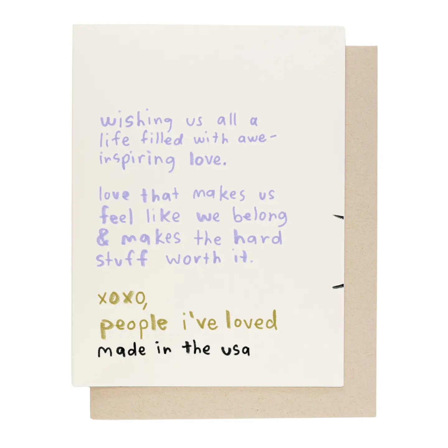 Oh So Much Love Card