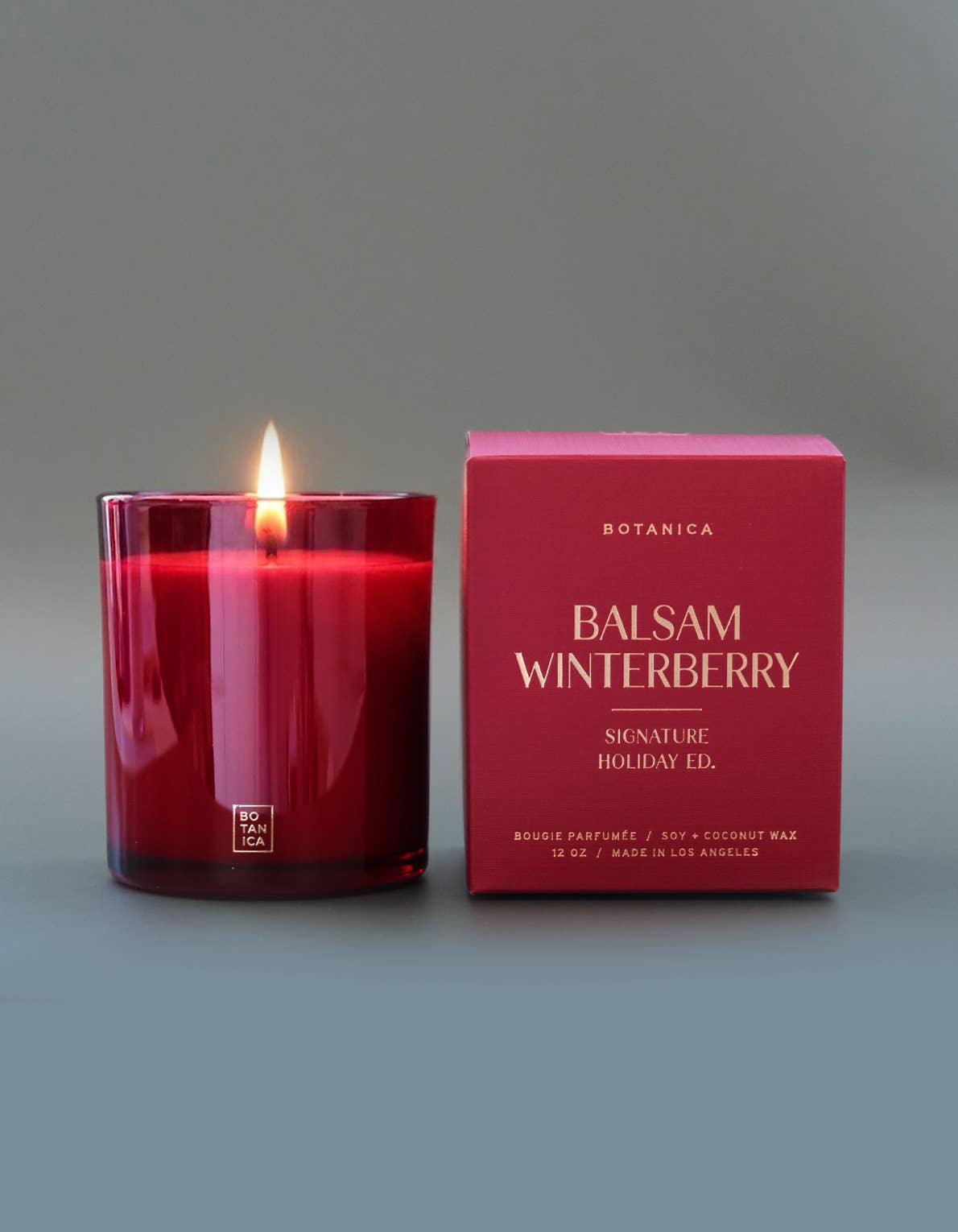 Balsam Winterberry Holiday Candle