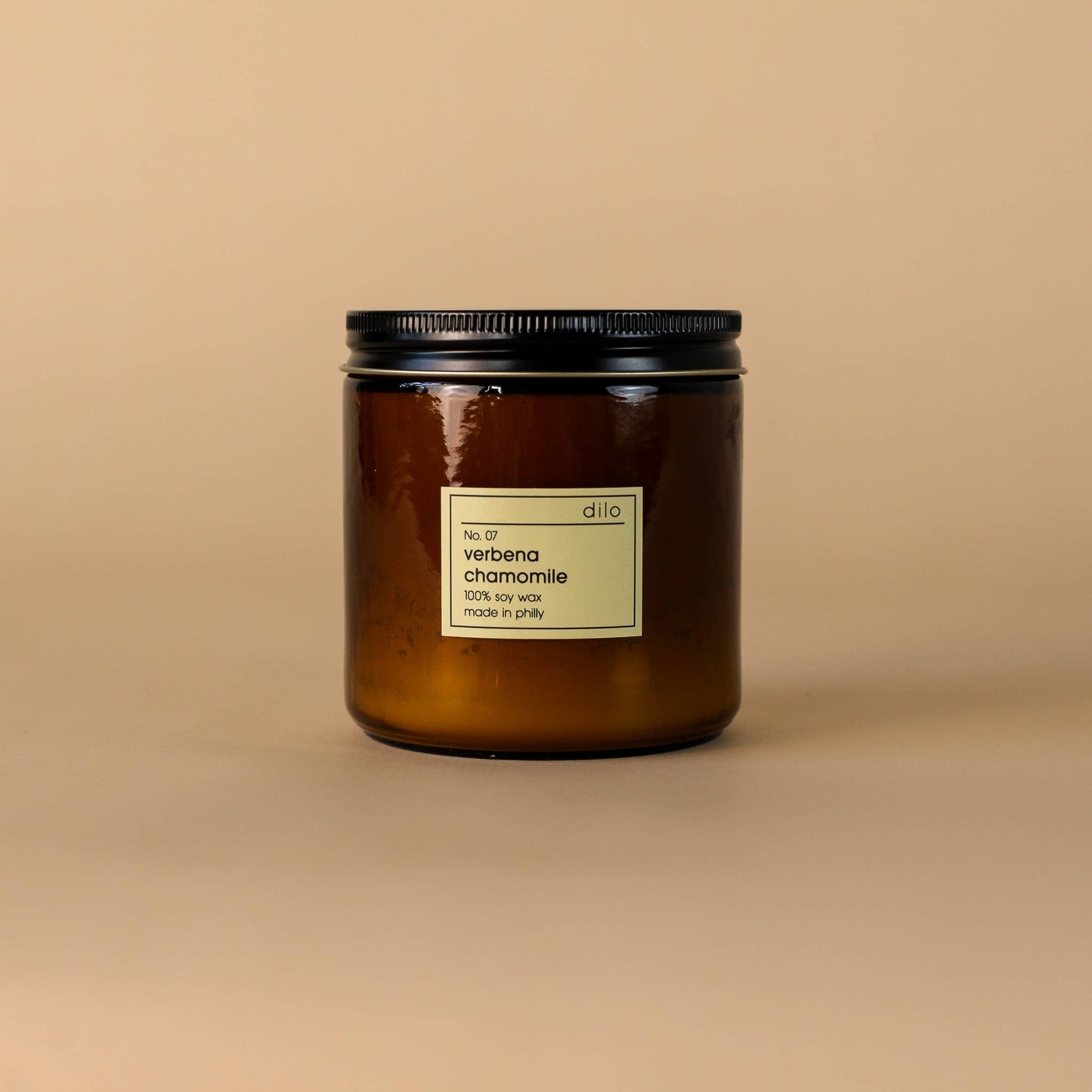 No. 07 Verbena Chamomile Soy Candle 12.5oz + 7.5oz