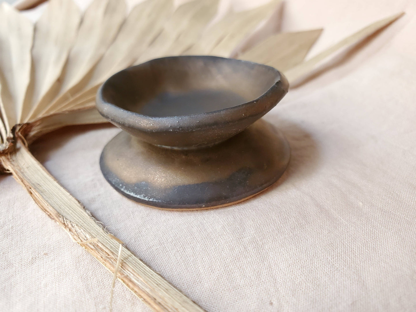 Handmade Ceramic Small Yo-Yo Dishes