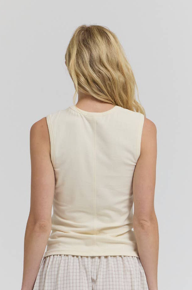 Wide Shoulder Seam Back Tank