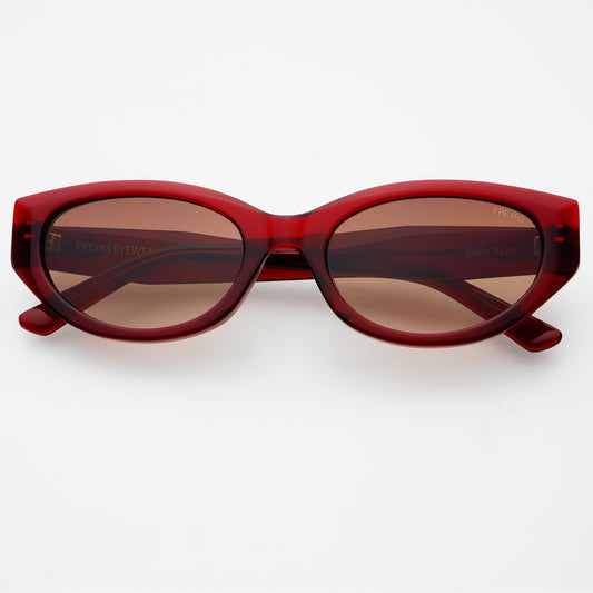 Ameli Red Cat-Eye Sunglasses