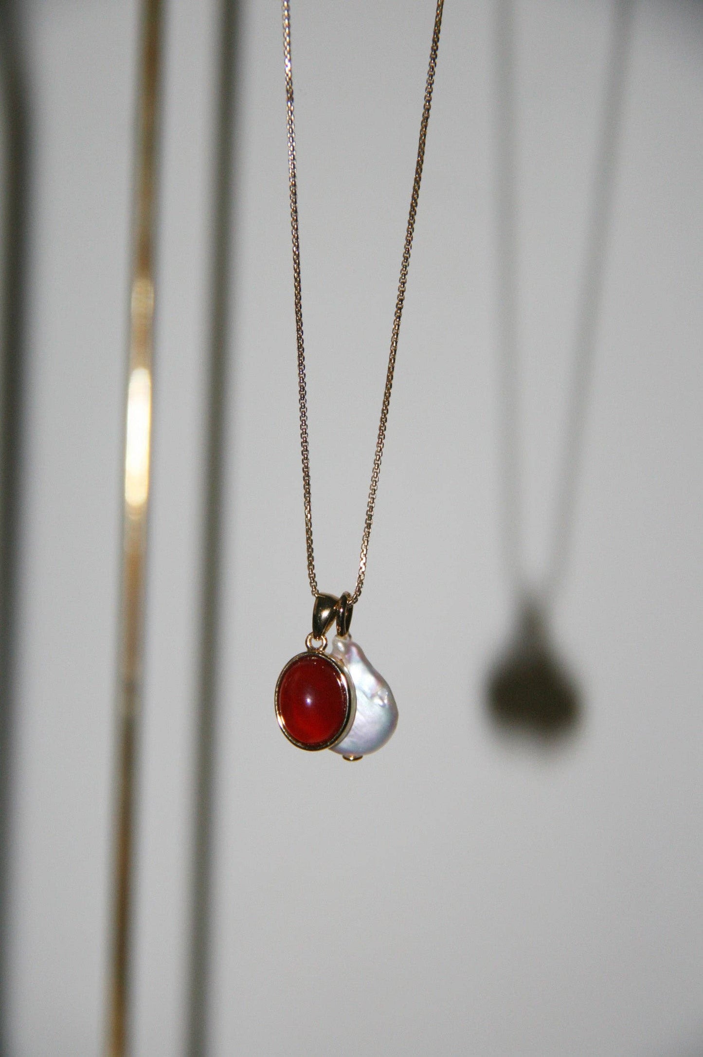 Onyx Pendant Necklace